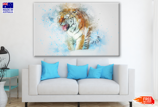 Tiger Painting Print 100% Australian Made