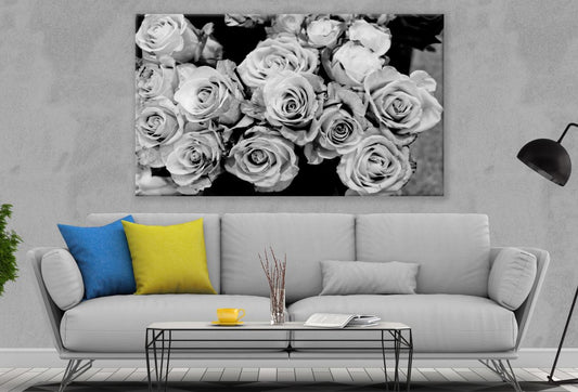 Black & White Roses Photograph Print 100% Australian Made