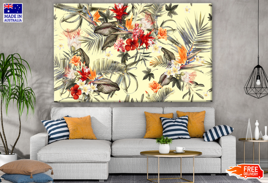 Tropical Flower Art Print 100% Australian Made