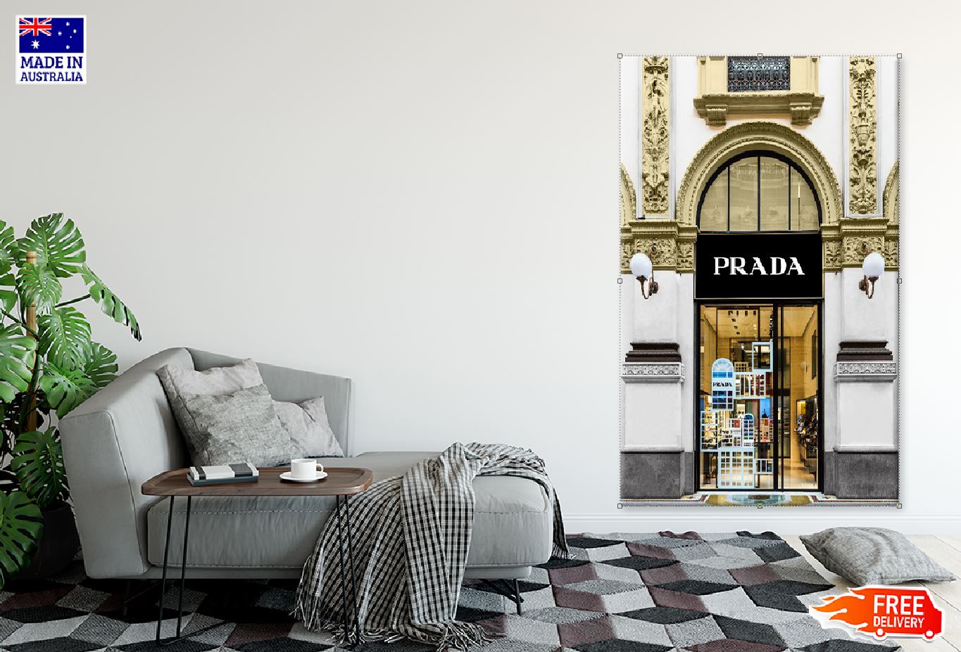 Prada Fashion Store Front Photograph Print 100% Australian Made