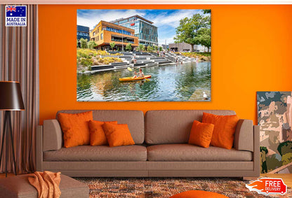 Terrace Complex & Avon River View Photograph Print 100% Australian Made