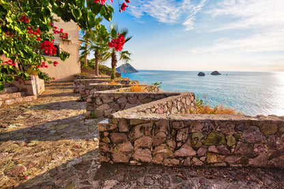 Mazatlan Scenic Sea Shore View Photograph Print 100% Australian Made