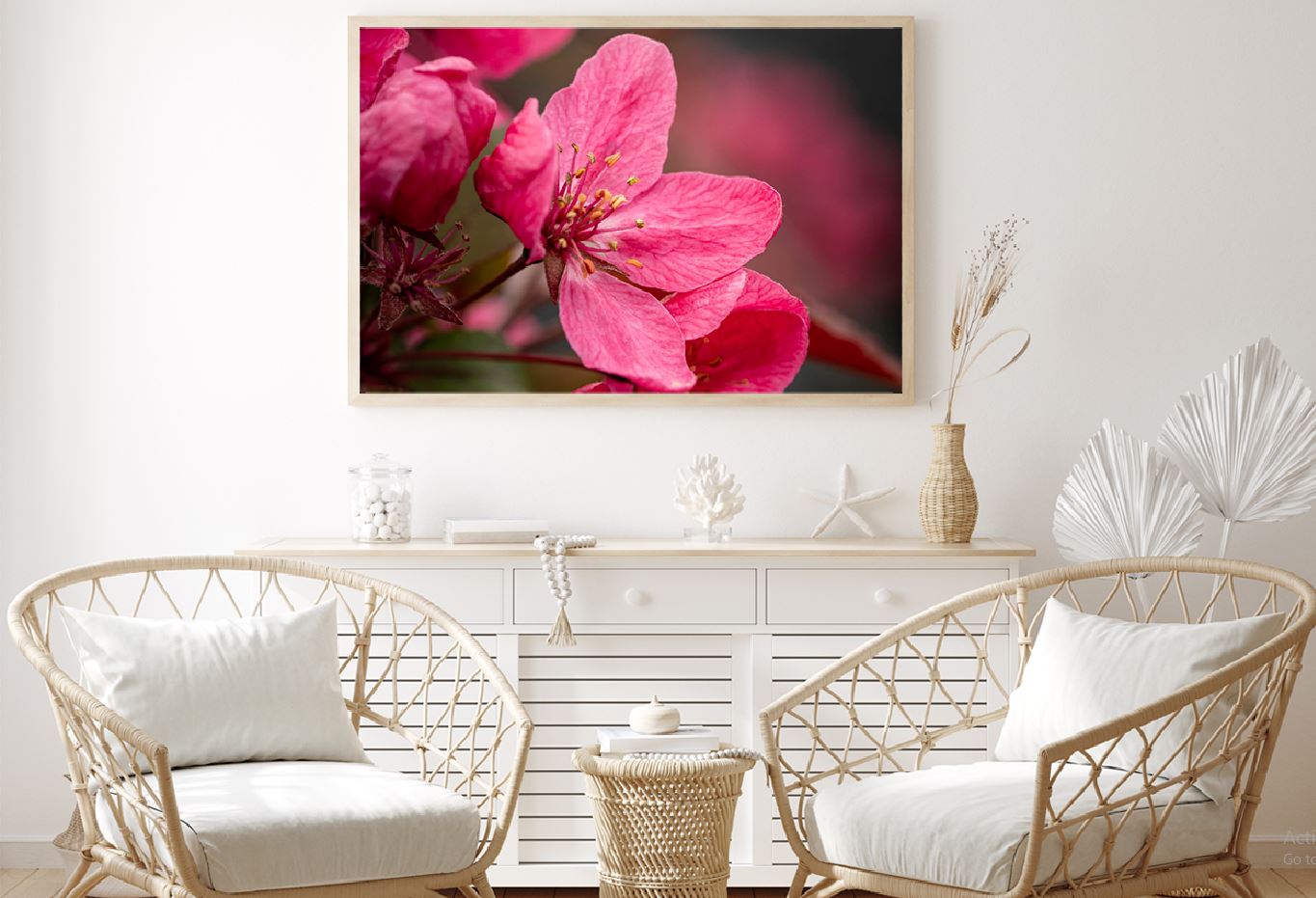 Plum Blossom Flower Closeup View Photograph Home Decor Premium Quality Poster Print Choose Your Sizes