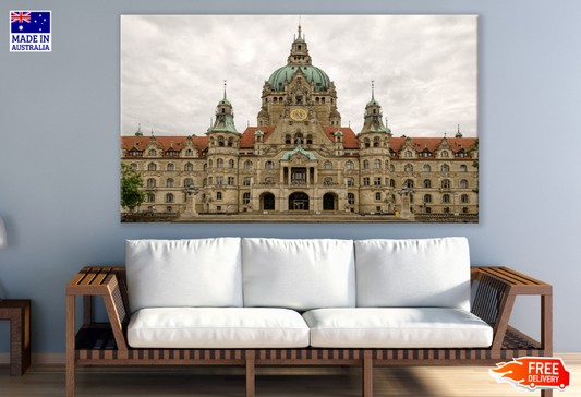 Town City Hall In Hanover Germany Print 100% Australian Made