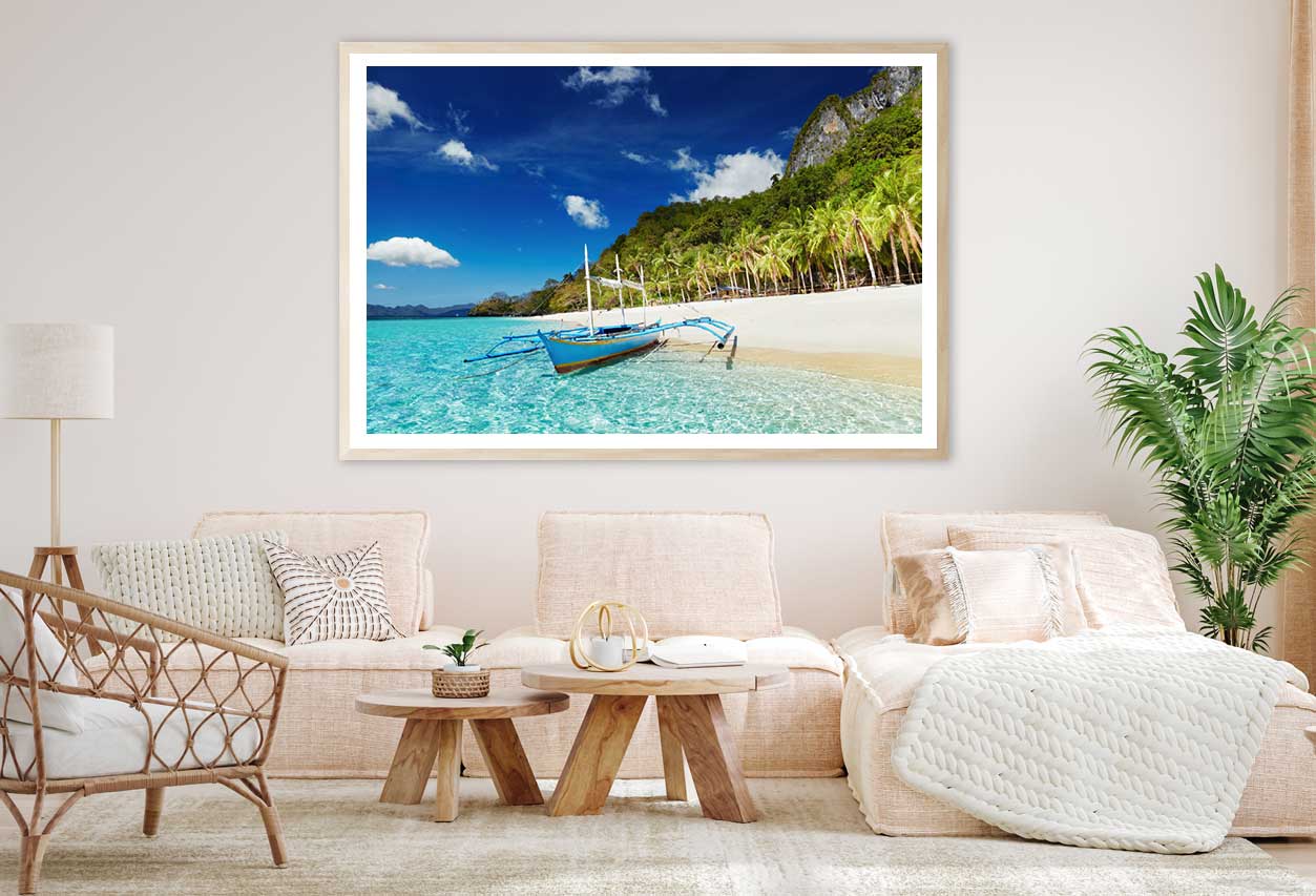 Beach South China Sea Photograph Philippines Home Decor Premium Quality Poster Print Choose Your Sizes
