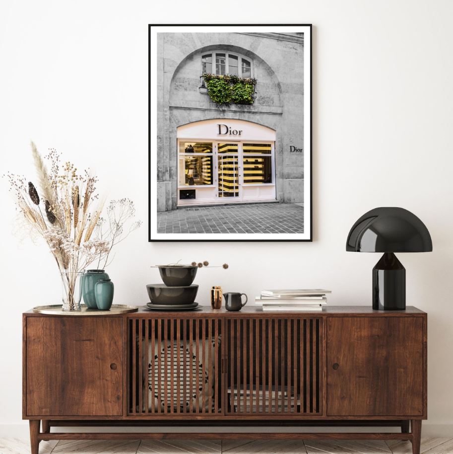 Fashion Store in City Photograph Home Decor Premium Quality Poster Print Choose Your Sizes