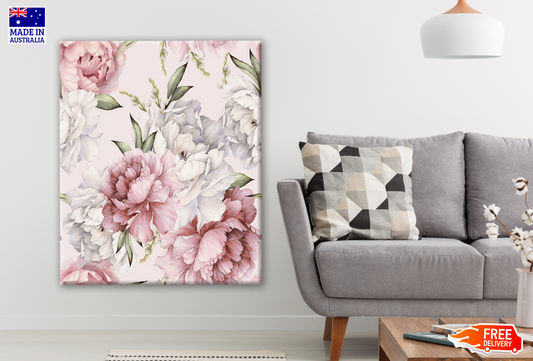 Rose Floral Painting Print 100% Australian Made