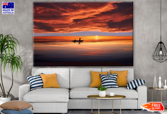 Stunning Beach Sunset View Print 100% Australian Made