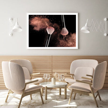 Makeup & Brushes Photograph Home Decor Premium Quality Poster Print Choose Your Sizes