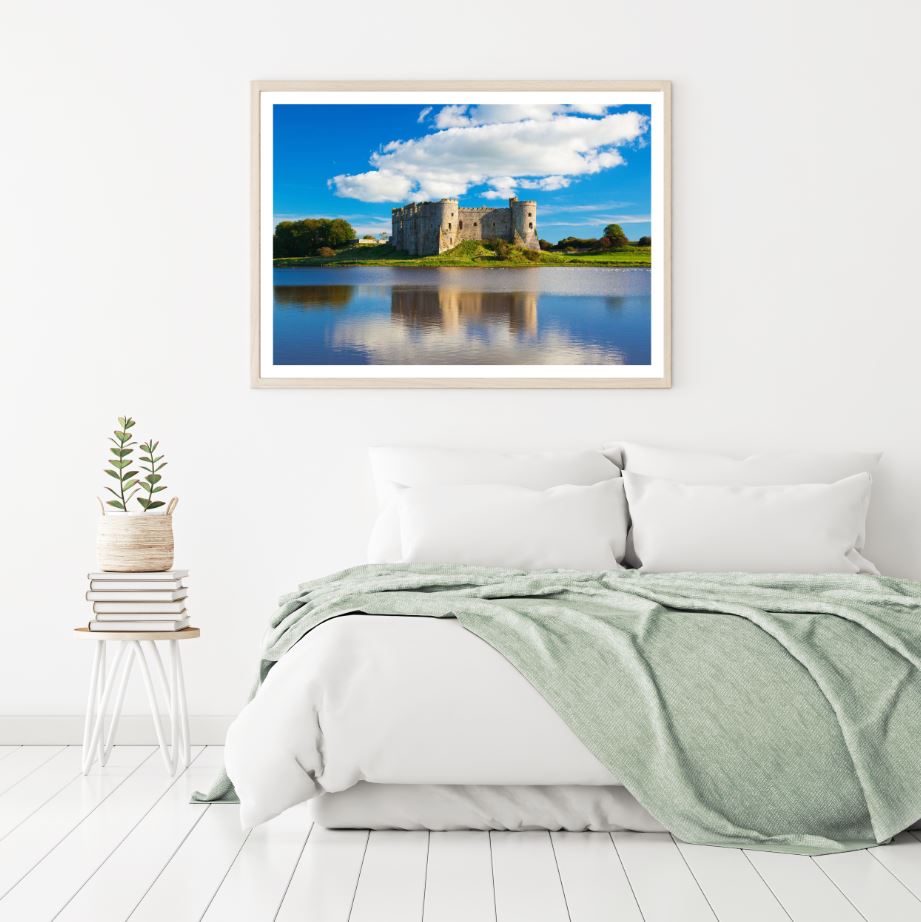 Old Palace Near Lake Photograph Home Decor Premium Quality Poster Print Choose Your Sizes