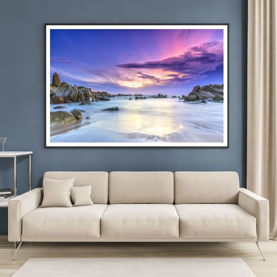 Stunning Sea Scenery Photograph Home Decor Premium Quality Poster Print Choose Your Sizes