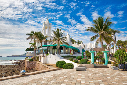 Beach & Resort Zone View Mazatlan Photograph Print 100% Australian Made