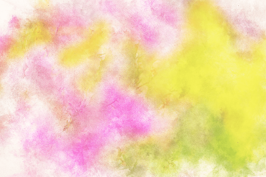 Yellow & Pink Abstract Design Print 100% Australian Made