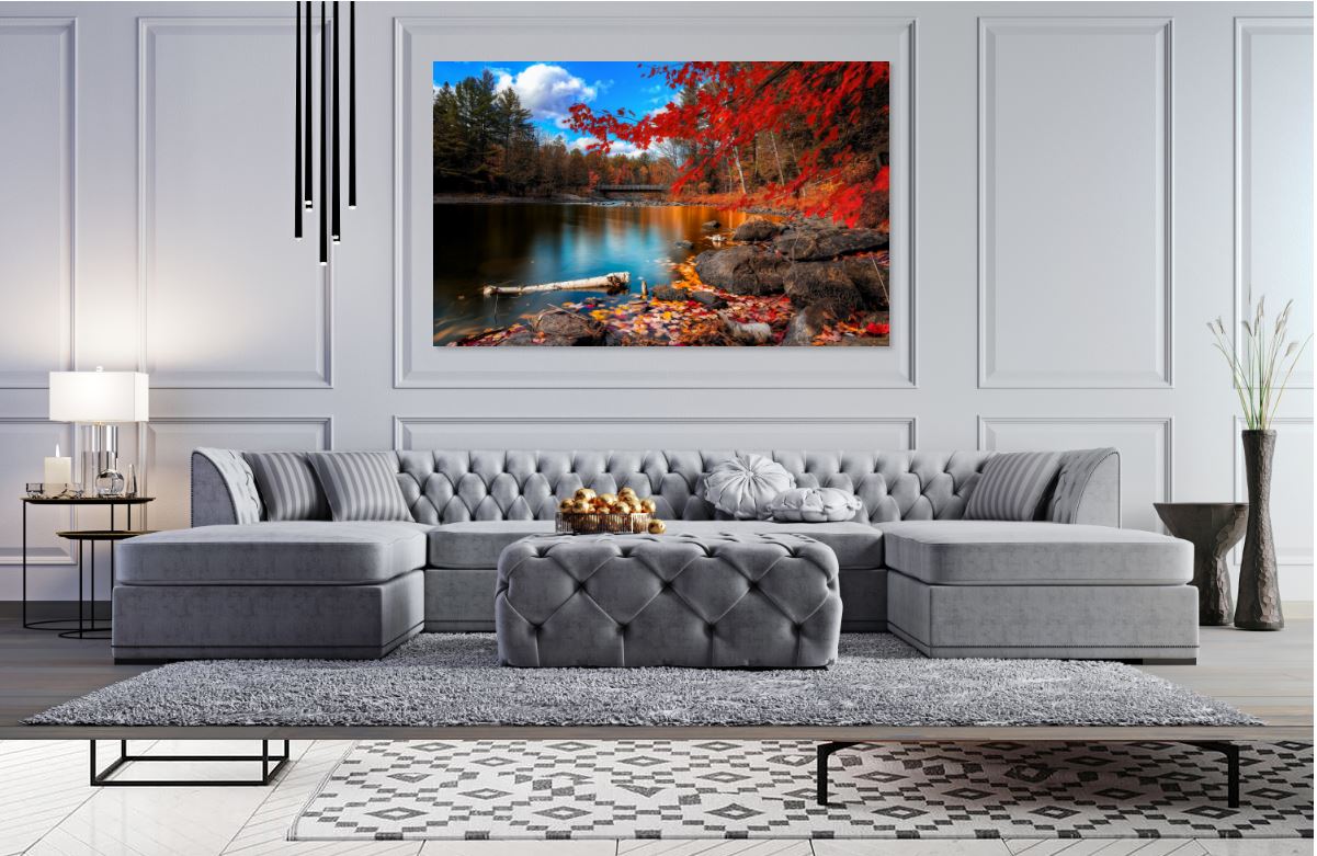 Nature lake ,Print 100% Australian Made