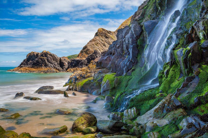 Stunning Beach & Cliff Photograph Print 100% Australian Made