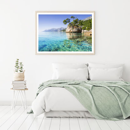 Stunning Sea & Island Photograph Home Decor Premium Quality Poster Print Choose Your Sizes