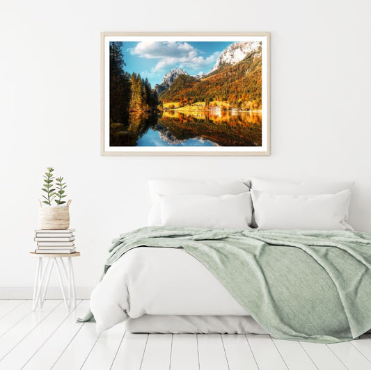 Lake & Forest Scenery Photograph Home Decor Premium Quality Poster Print Choose Your Sizes