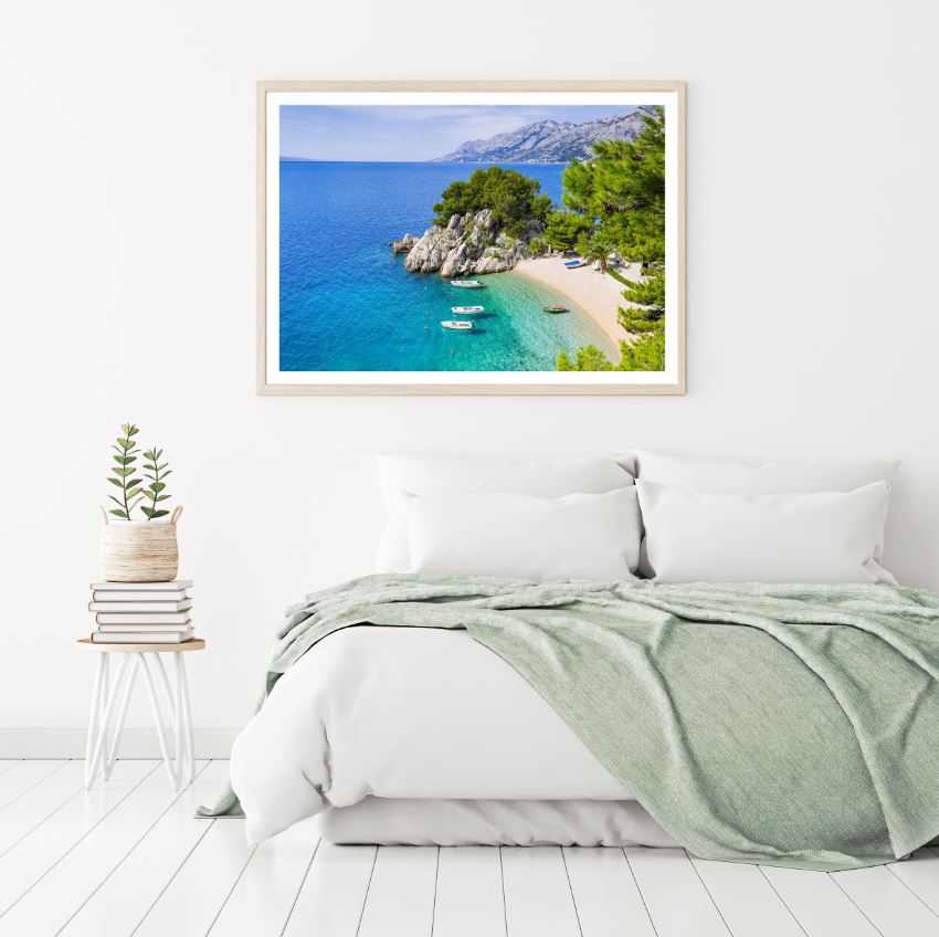 Stunning Sea Scenery Photograph Home Decor Premium Quality Poster Print Choose Your Sizes