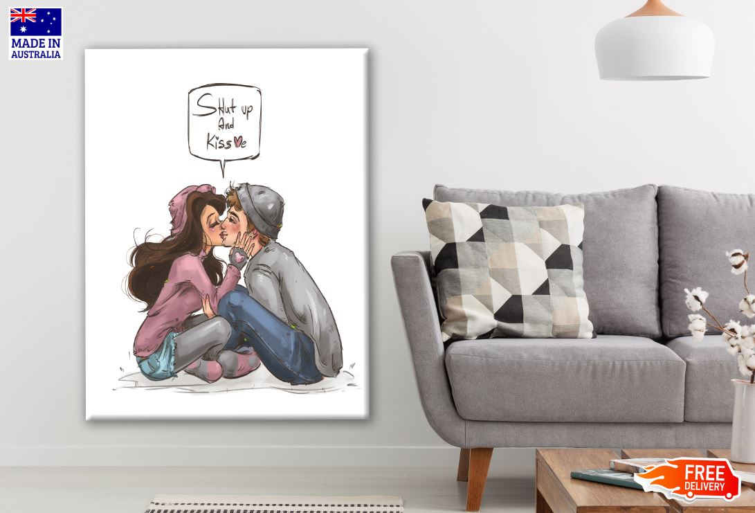 Couple Love Painting Print 100% Australian Made