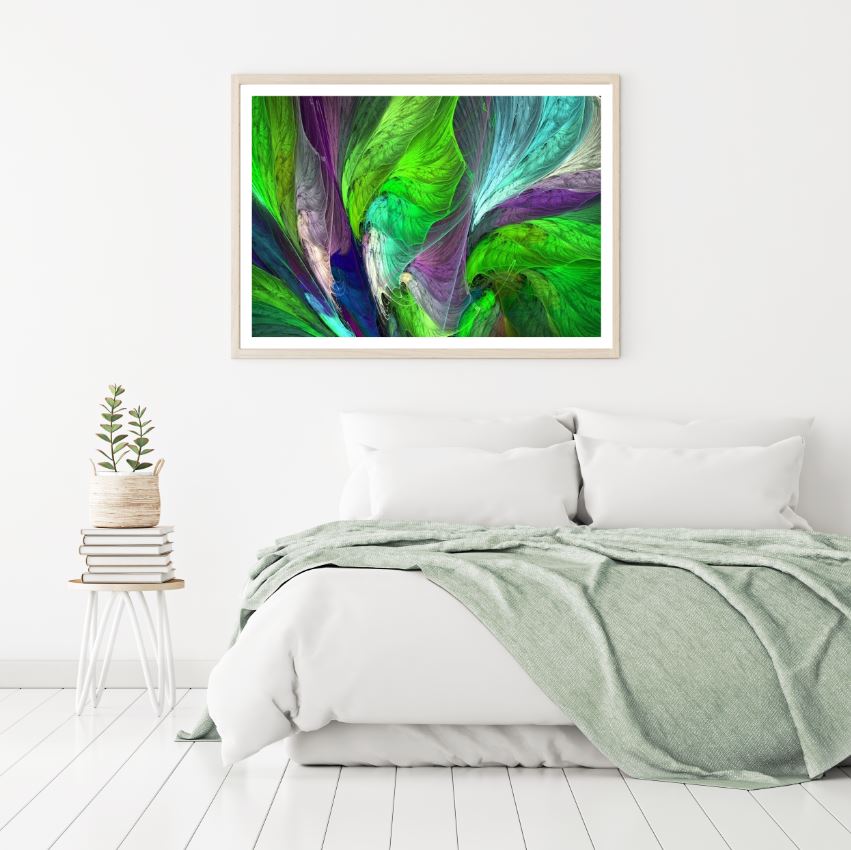 Colorful Abstract 3D Design Home Decor Premium Quality Poster Print Choose Your Sizes