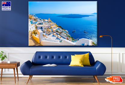 City View with Beach Photograph Print 100% Australian Made