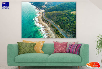 Great Ocean Road, Victoria, Australia Aerial View Photograph Print 100% Australian Made