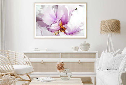 Pink Peony Flower Closeup View Home Decor Premium Quality Poster Print Choose Your Sizes