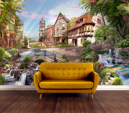 Wallpaper Murals Peel and Stick Removable Nature Art High Quality