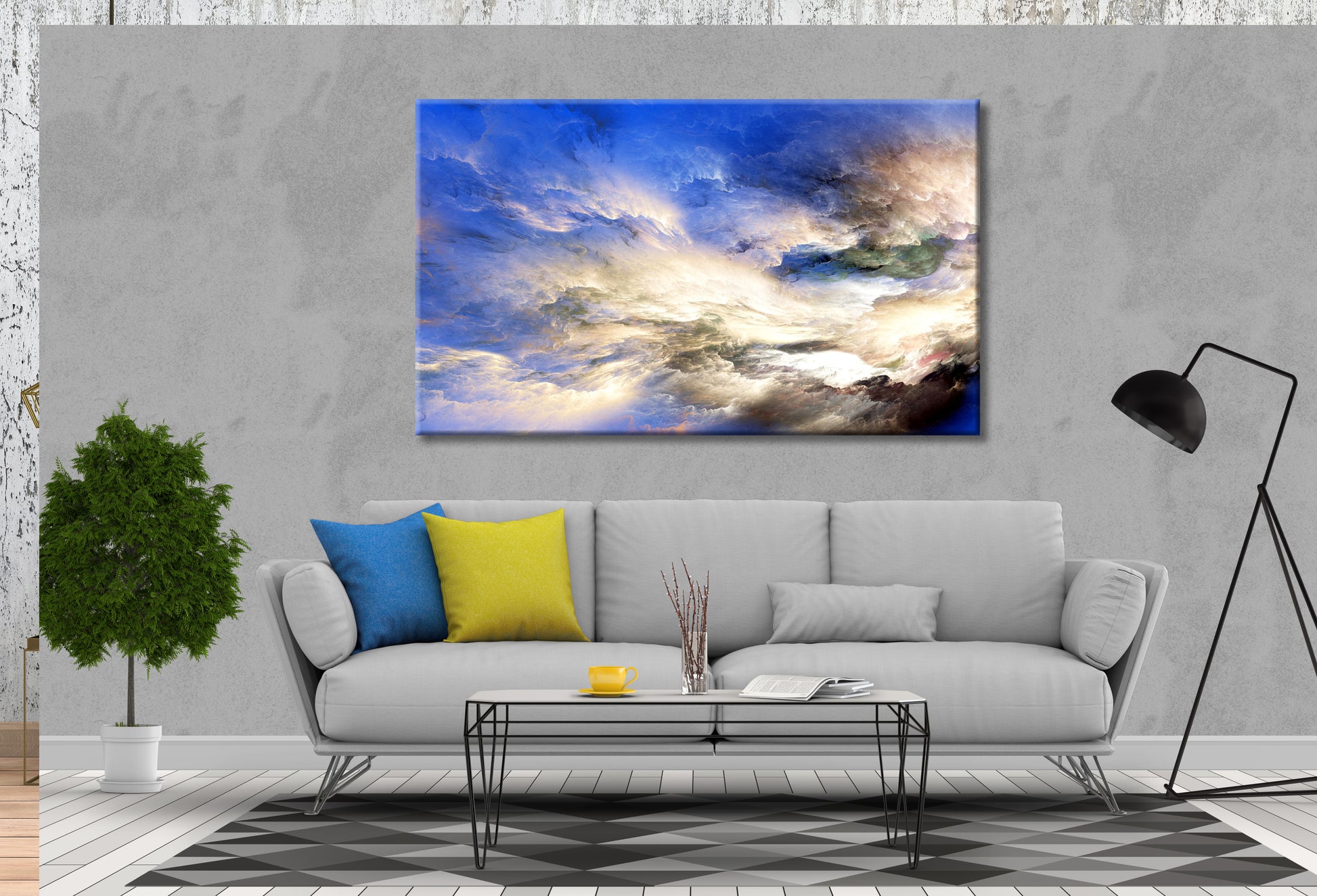 Copy of Clouds abstract stunning Print 100% Australian Made