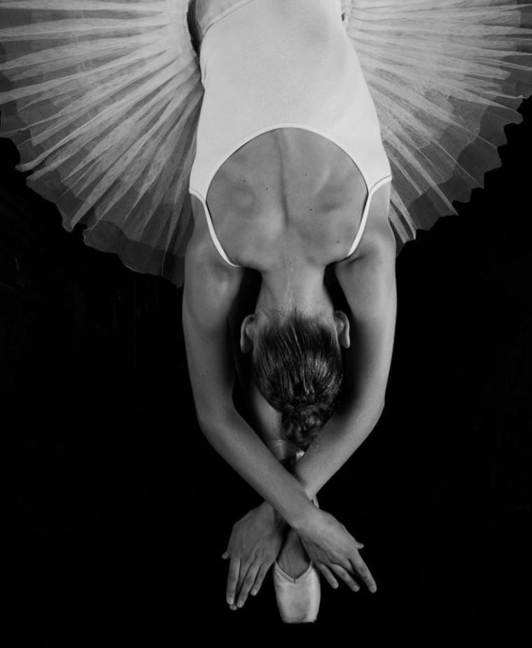 Ballerina Girl B&W Photograph Print 100% Australian Made