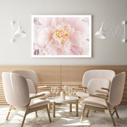 Pink Peony Flower Photograph Home Decor Premium Quality Poster Print Choose Your Sizes