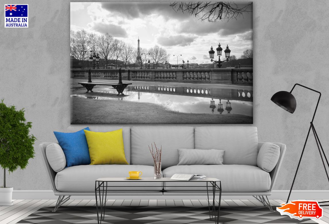 City Landscape B&W Photograph Print 100% Australian Made