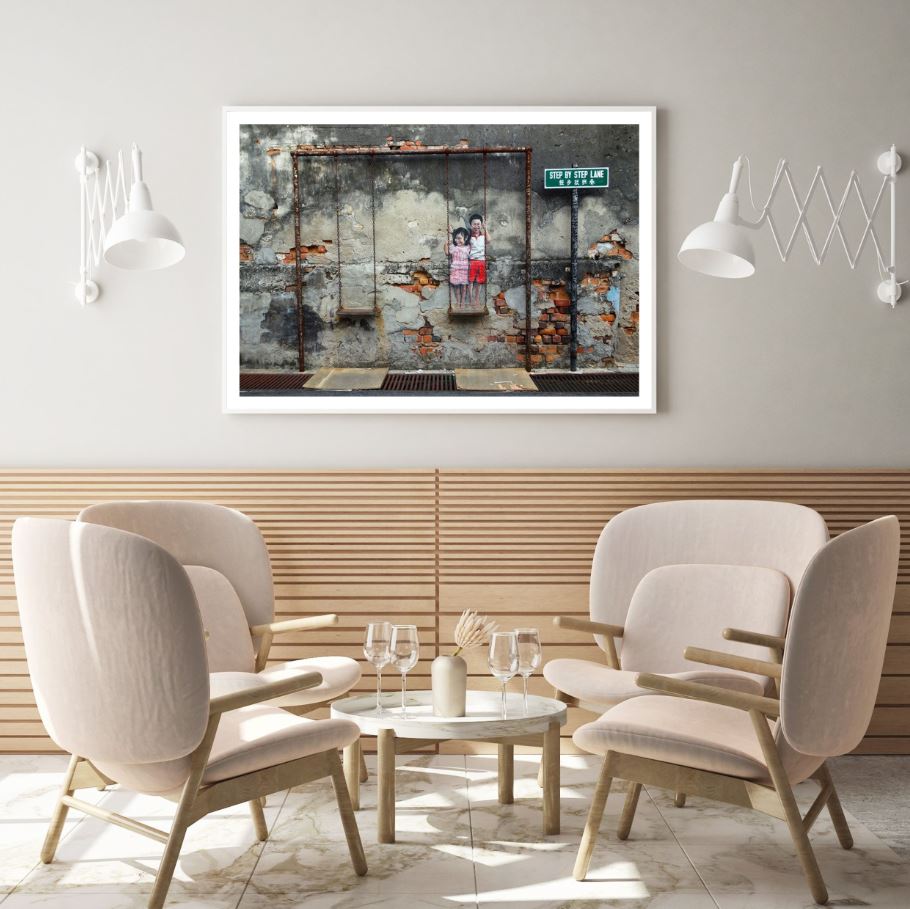 Swing Wall Art Graffiti Painting Home Decor Premium Quality Poster Print Choose Your Sizes