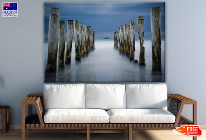 Stunning Misty Beach View Photograph Print 100% Australian Made