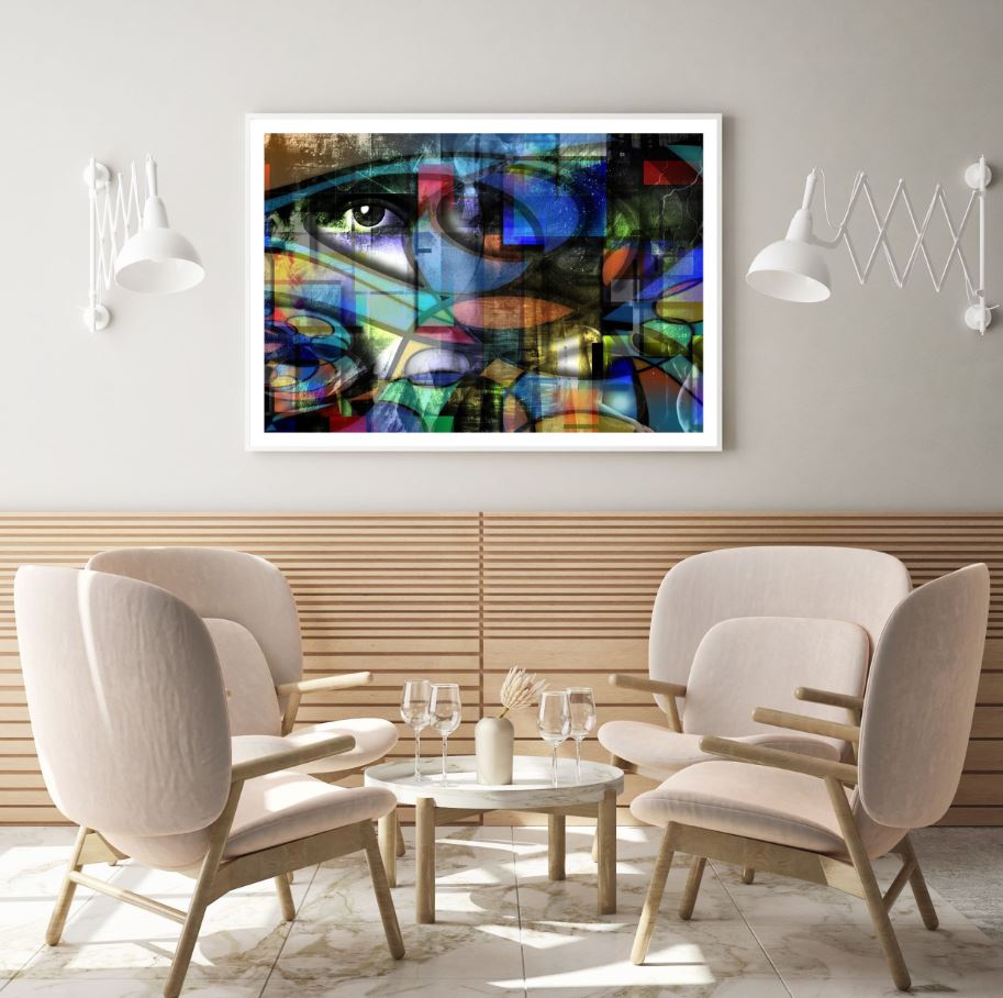 Colorful Abstract Painting Design Home Decor Premium Quality Poster Print Choose Your Sizes