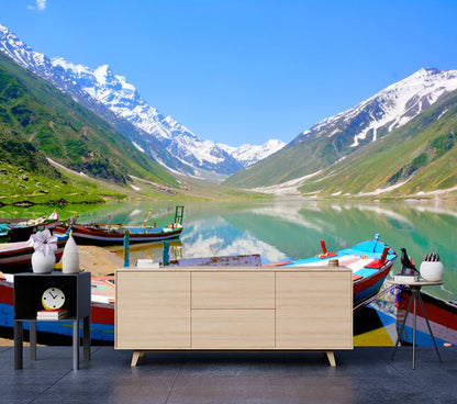 Wallpaper Murals Peel and Stick Removable Naran Kaghan Valley of Pakistan High Quality