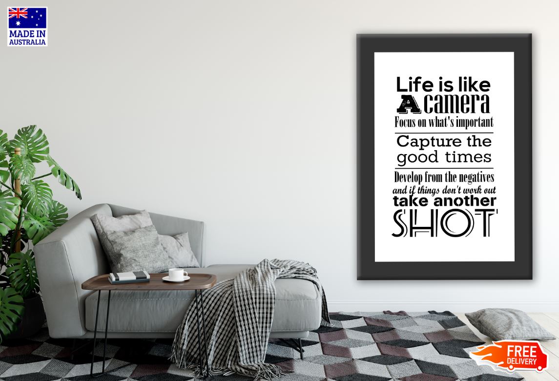 Quote Art Print 100% Australian Made