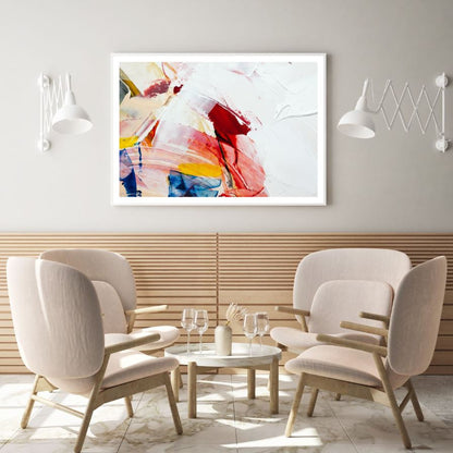 Colorful Watercolor Paint Design Home Decor Premium Quality Poster Print Choose Your Sizes