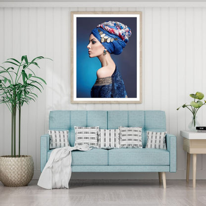 Fashion Woman Portrait Photograph Home Decor Premium Quality Poster Print Choose Your Sizes