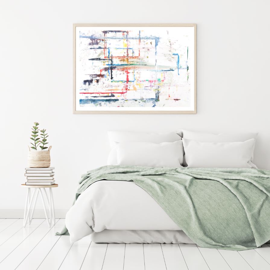 Colorful Abstract Painting Design Home Decor Premium Quality Poster Print Choose Your Sizes