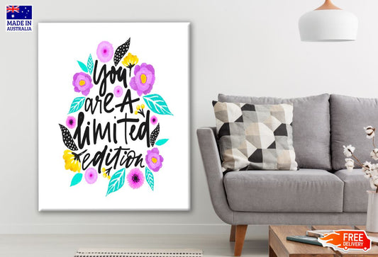 Quote Colourful Art Print 100% Australian Made