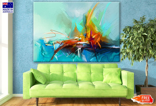 Colourful Abstract Design Print 100% Australian Made