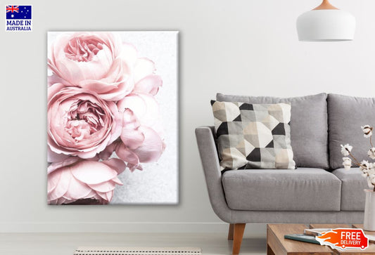 Pink Flowers Closeup Photograph Print 100% Australian Made