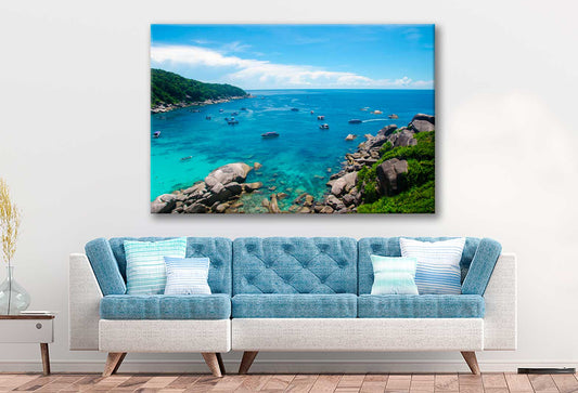 Bella Home Similan Tropical Island Thailand Print Canvas Ready to hang