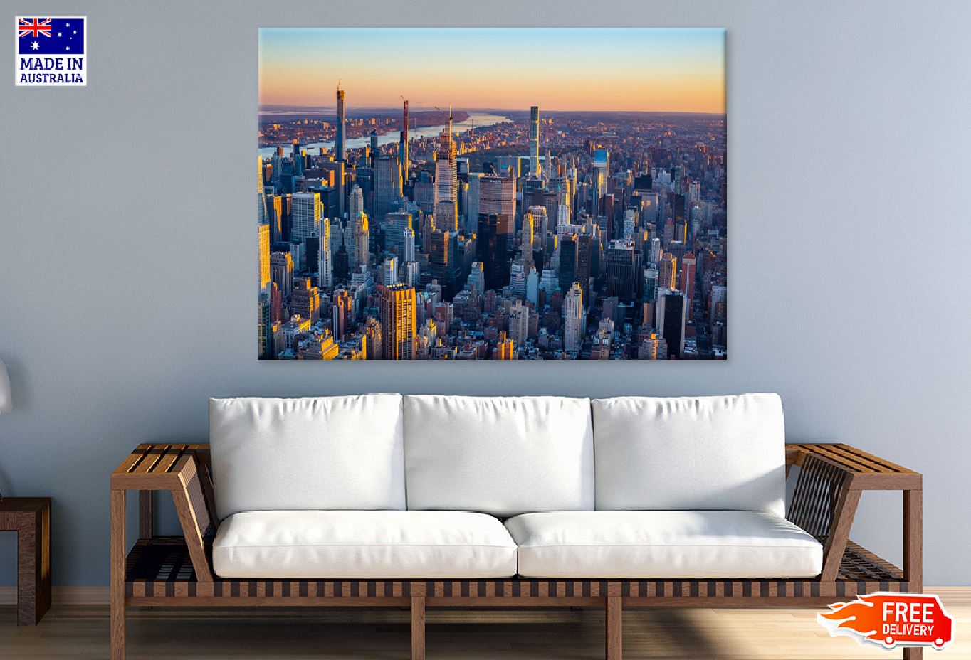 Midtown Manhattan View Photograph New York Print 100% Australian Made