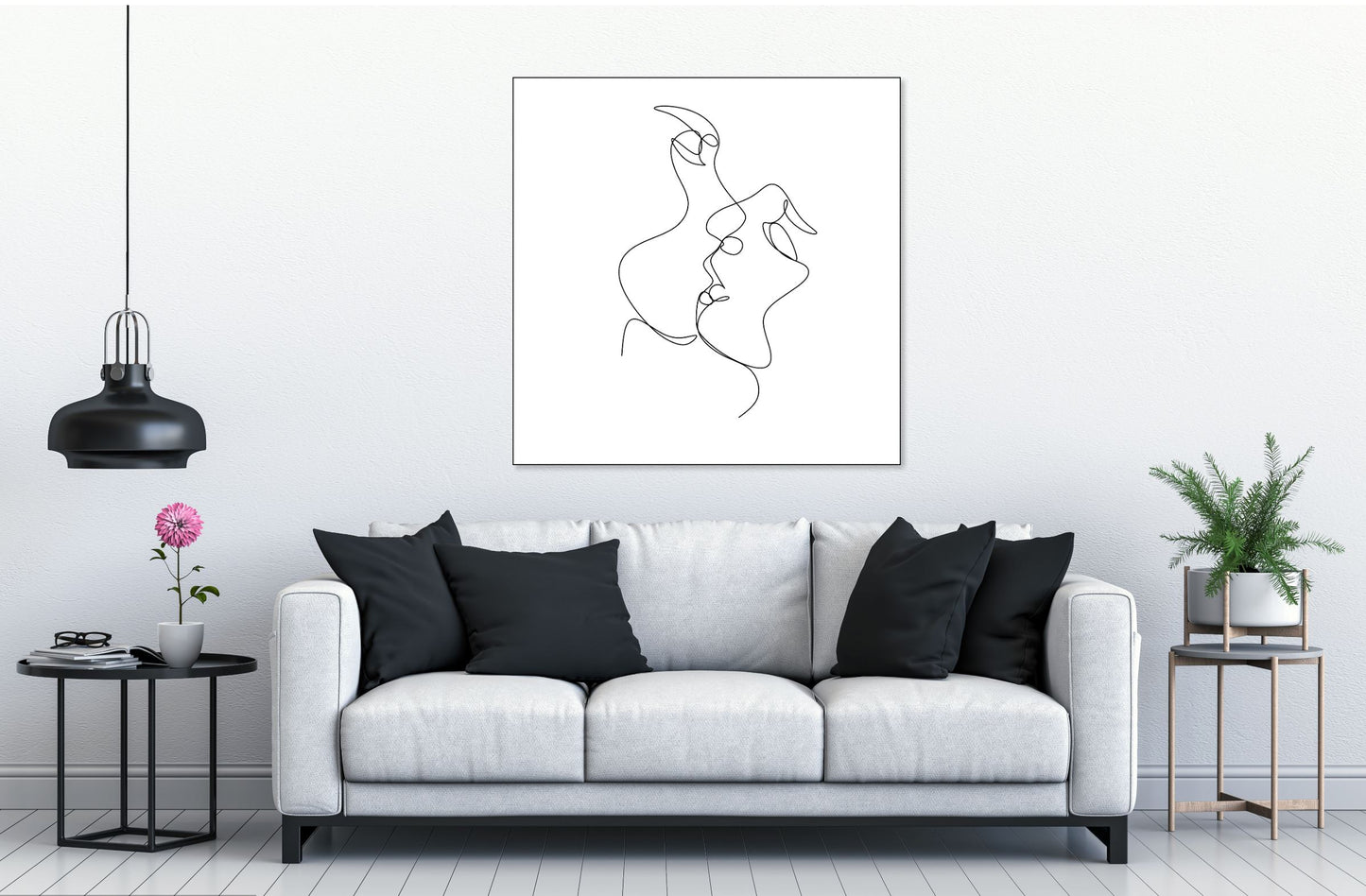 Line art Minimalist Modern Print 100% Australian Made