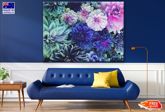 Colourful Flower Tree Photograph Print 100% Australian Made