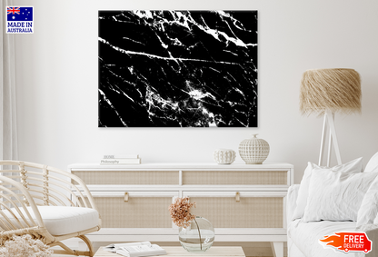 Black & White Abstract Design Print 100% Australian Made