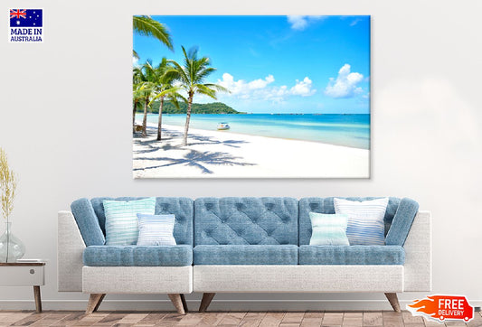 White Sandy Beach Phu Quy Island Photograph Print 100% Australian Made