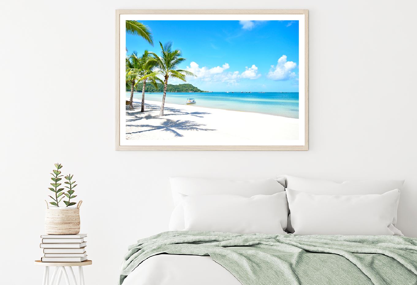 White Sandy Beach Phu Quy Island Photograph Home Decor Premium Quality Poster Print Choose Your Sizes